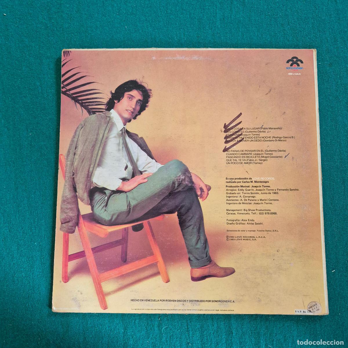 Discos de vinilo: Guillermo D&aacute;vila* &ndash; Un Poco De Amor - Foto 2