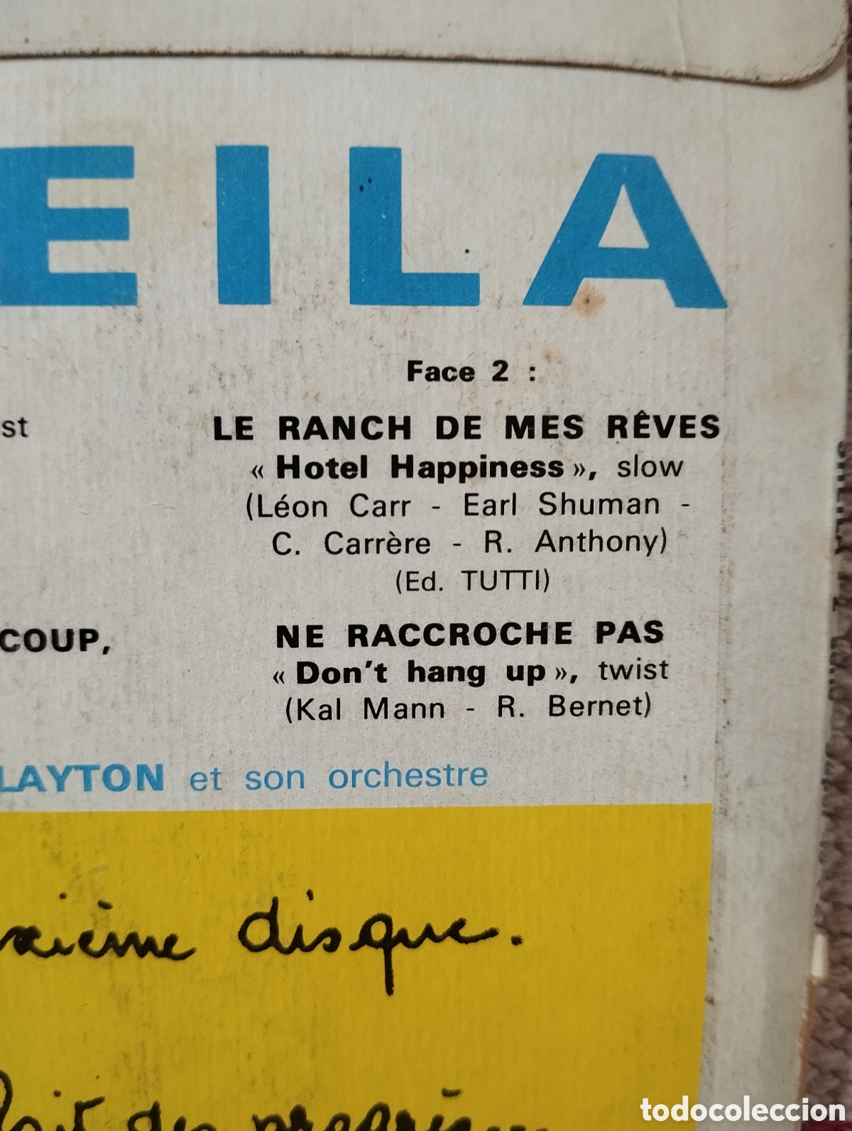 Discos de vinilo: Sheila - L&eacute;cole est finie - EP - Foto 4