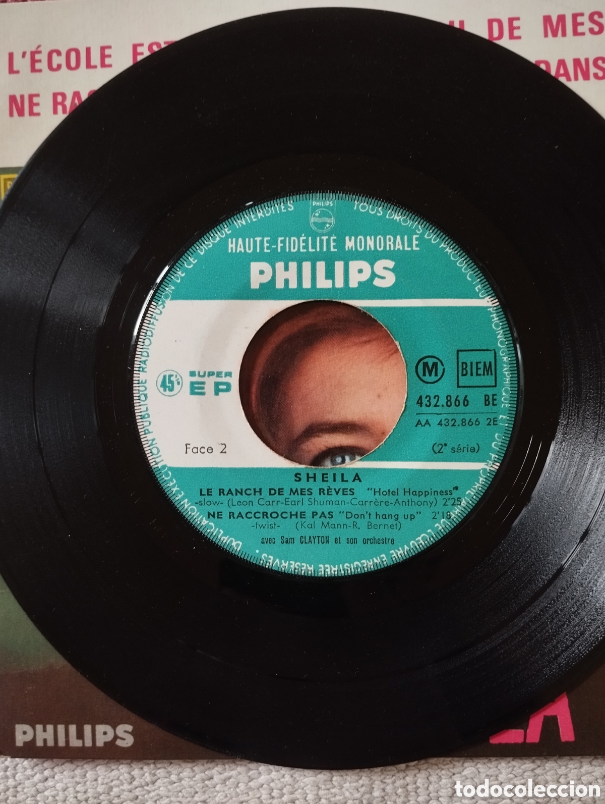 Discos de vinilo: Sheila - L&eacute;cole est finie - EP - Foto 6