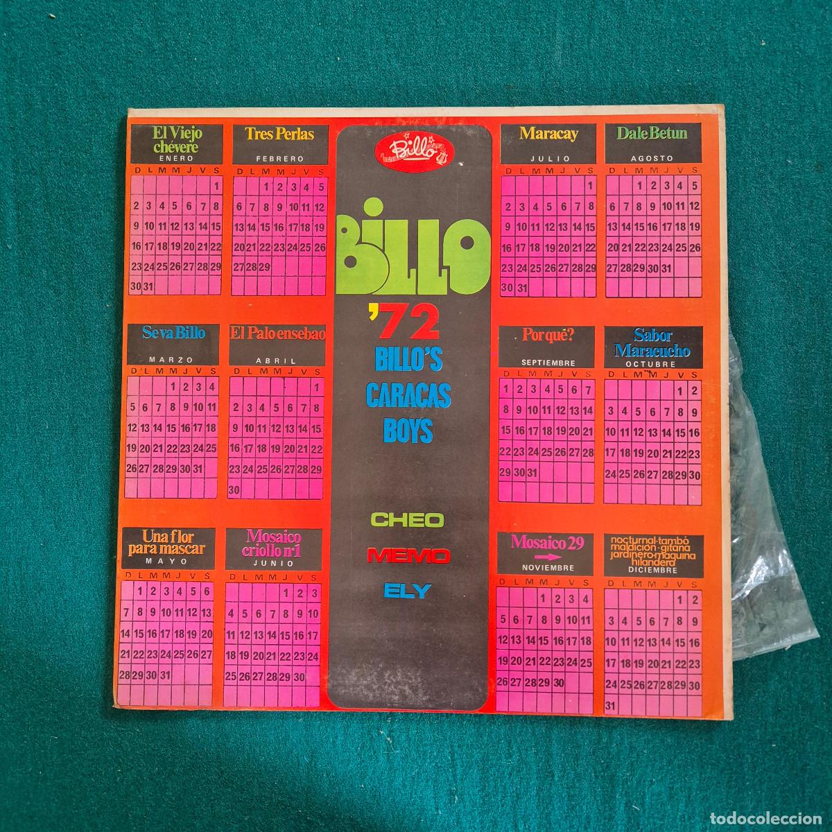 Discos de vinilo: Billos Caracas Boys &ndash; Billo 72 - Foto 1