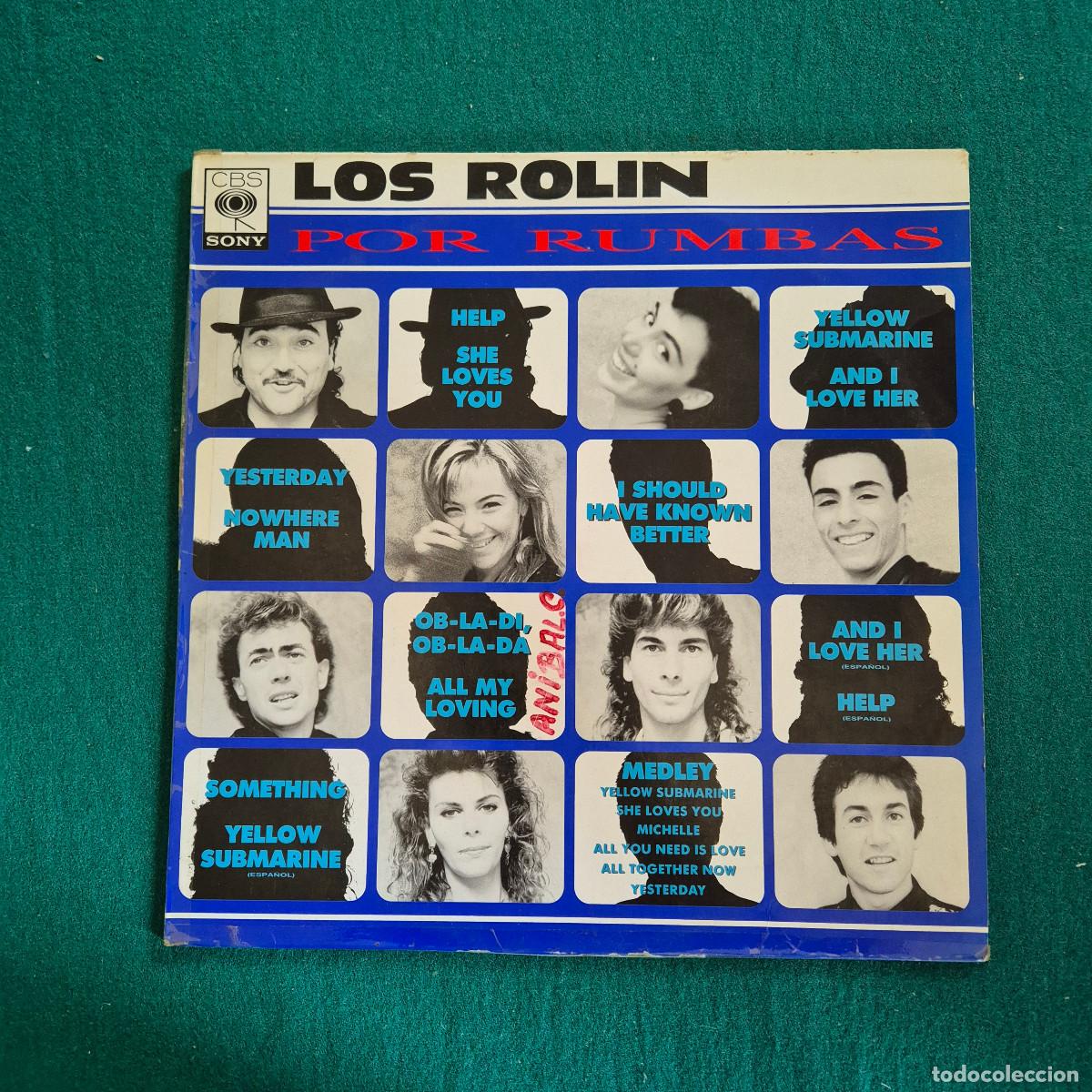Discos de vinilo: Los Rolin &ndash; Por Rumbas
