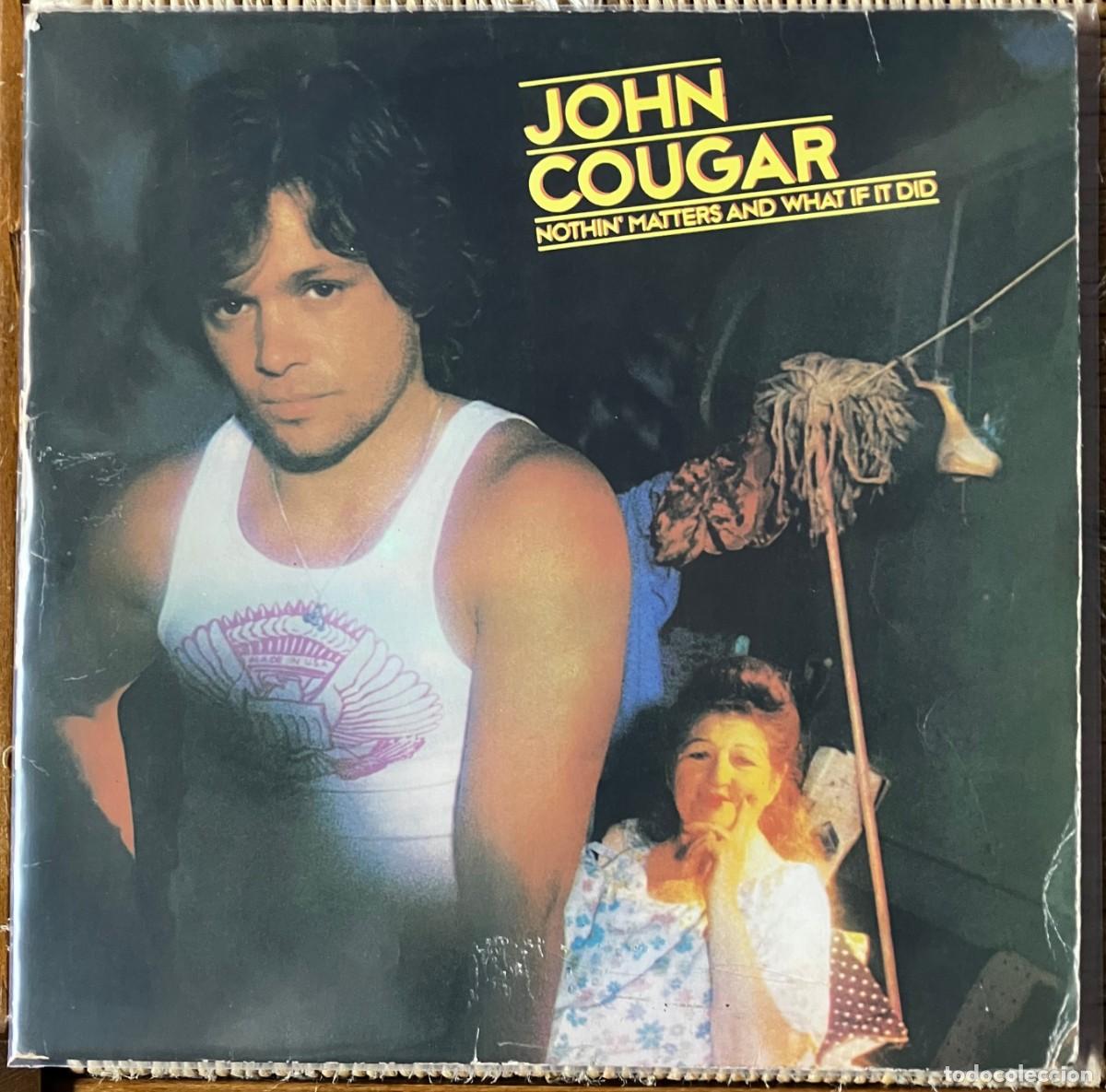 Discos de vinilo: JOHN MELLENCAMP - NOTHIN MATTERS...,LP edic Spain 1981