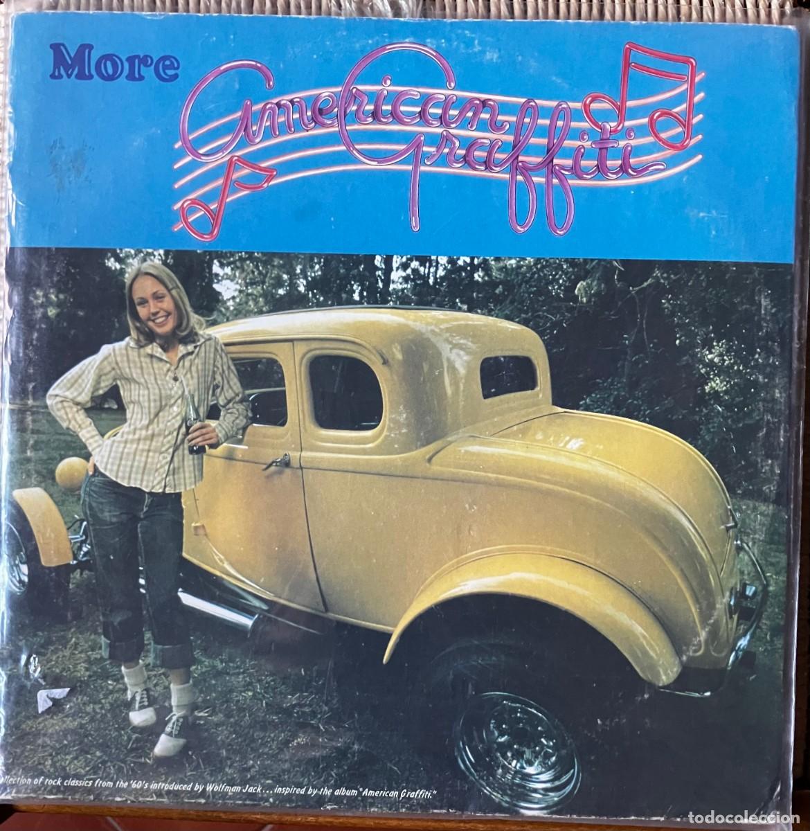 Discos de vinilo: MORE AMERICAN GRAFFITI, 2LPs edic USA 1975