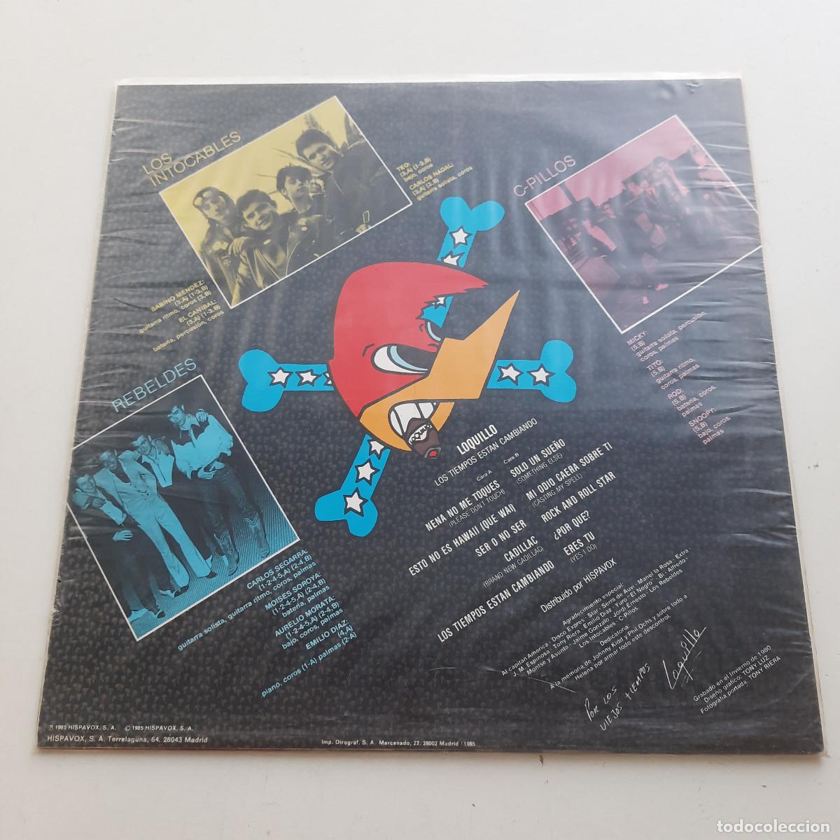 Discos de vinilo: Vinilo Loquillo - Los Tiempos Estan Cambiando - Foto 2