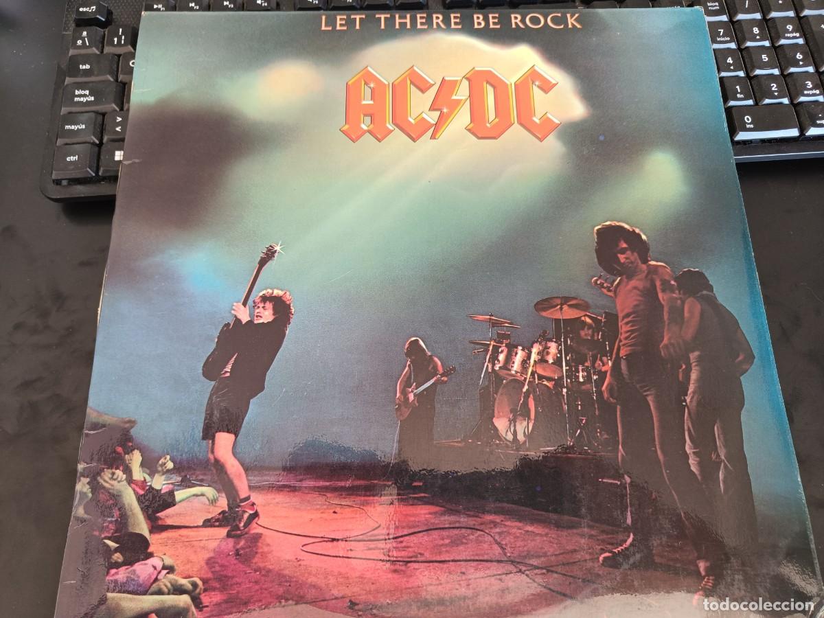 Discos de vinilo: AC/DC &ndash; Let There Be Rock. NEAR MINT / VG+. 6 FOTOS