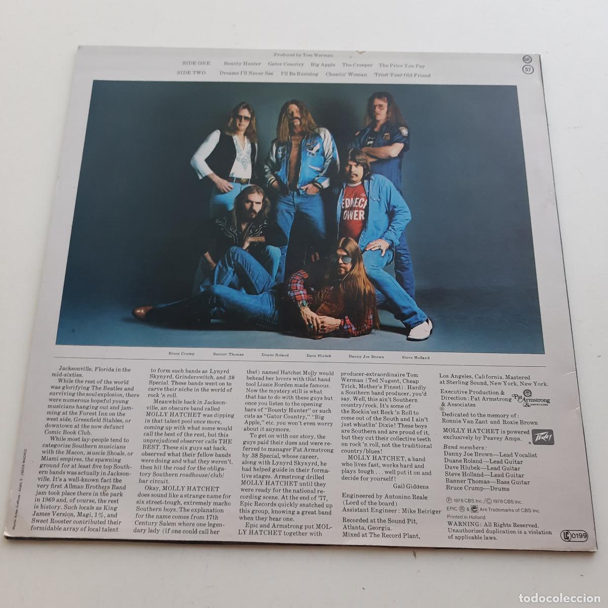Discos de vinilo: Vinilo Molly Hatchet - Molly Hatchet - Foto 2