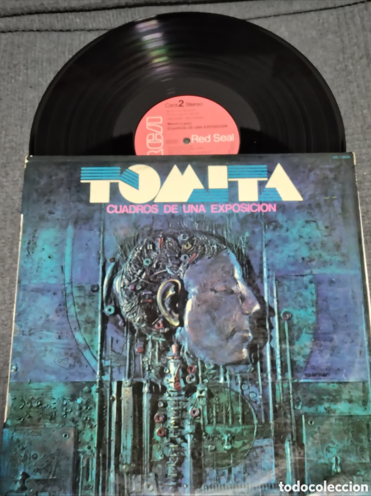 Discos de vinilo: Cuadros de una exposici&oacute;n&rdquo; de Isao Tomita - Foto 1