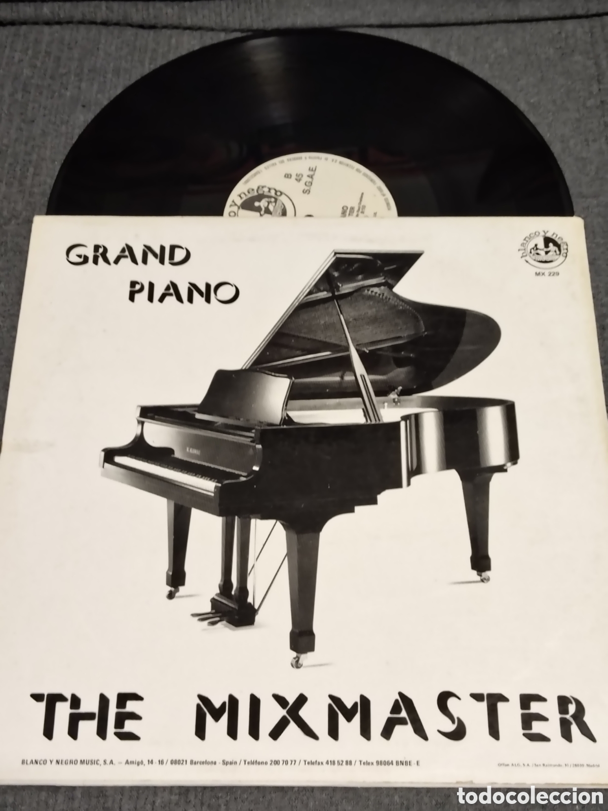 Discos de vinilo: Grand Piano&rdquo; de The Mixmaster maxi - Foto 2