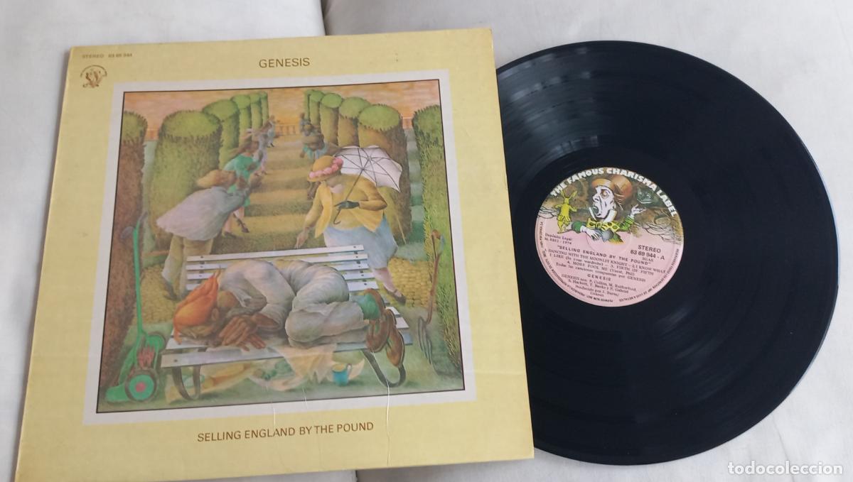 Discos de vinilo: Genesis &ndash; Selling England By The Pound. 1974. Charisma &ndash; 63 69 944 Espa&ntilde;a. Vinilo, LP, Album.
