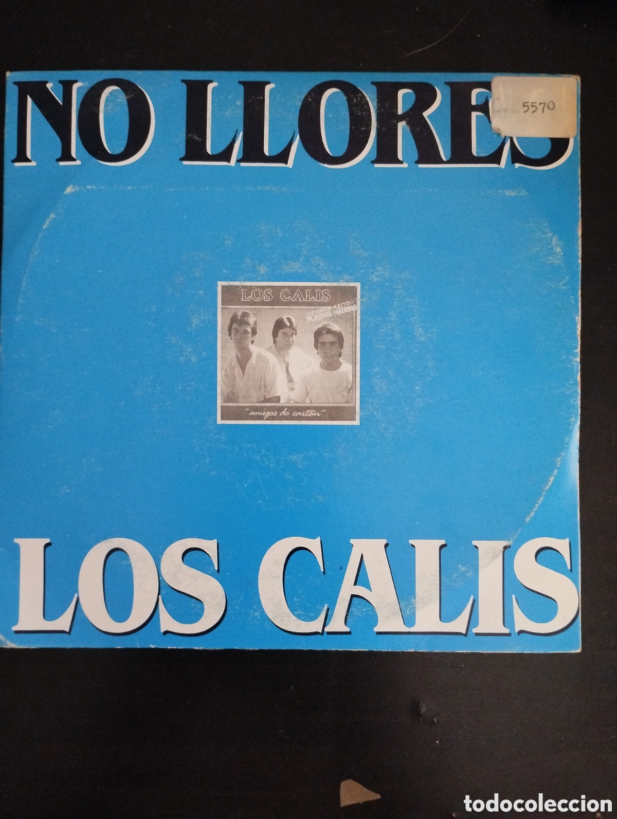 Discos de vinilo: Los Calis &ndash; No Llores. Vinilo, 7&rdquo;, Single, Promo. 1988. Fonomusic &ndash; 03.3360