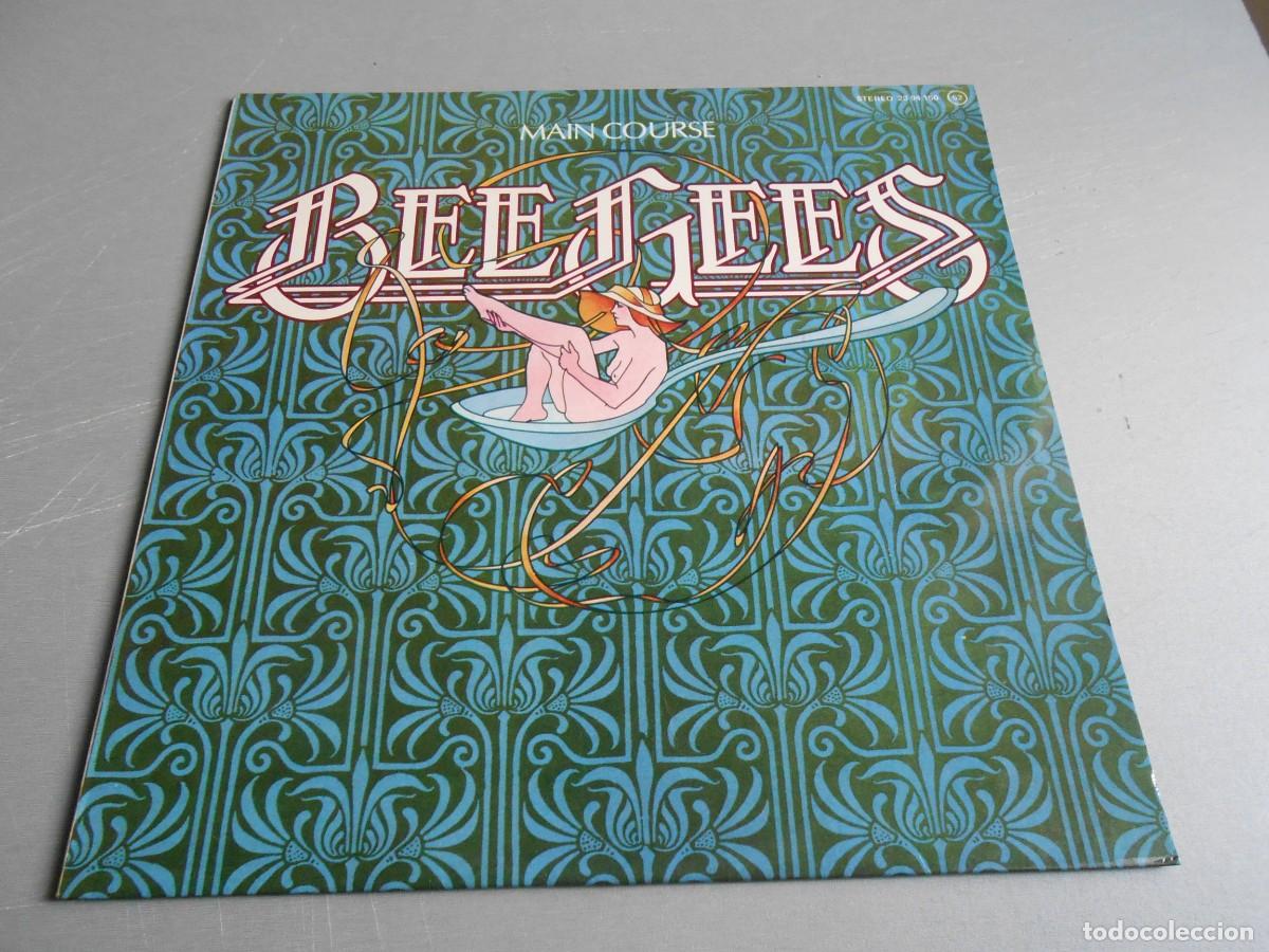 Discos de vinilo: BEE GEES - MAIN COURSE - LP, NIGHTS ON BROADWAY + 9, A&Ntilde;O 1975, RSO 23 94 150