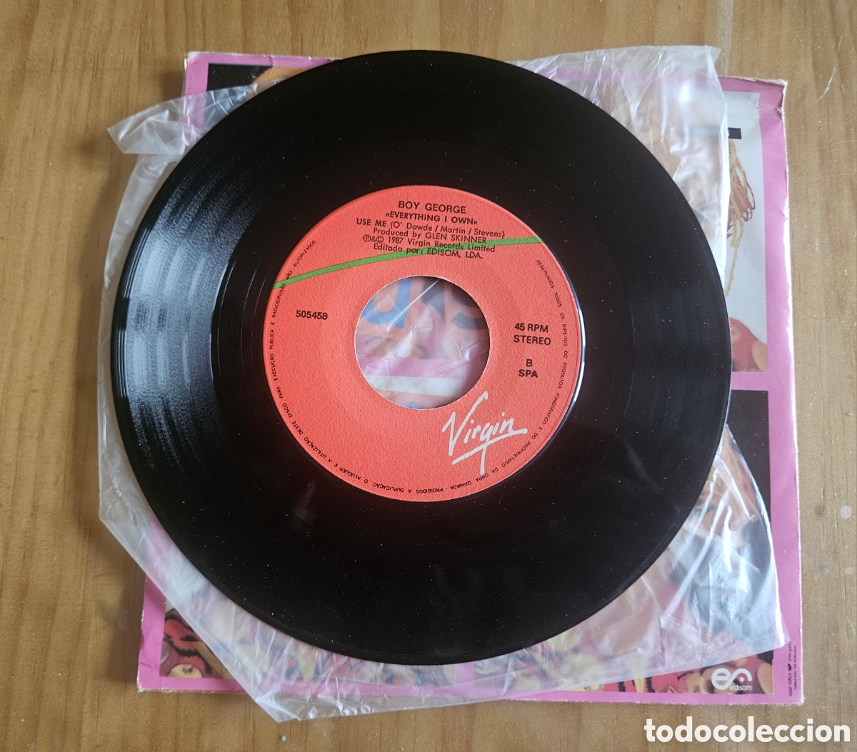 Discos de vinilo: Single Boy George Everything I Own - Foto 2