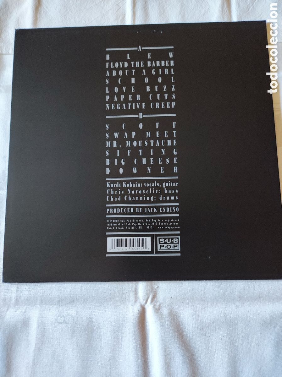Discos de vinilo: NIRVANA - BLEACH (SUB POP) - Foto 2