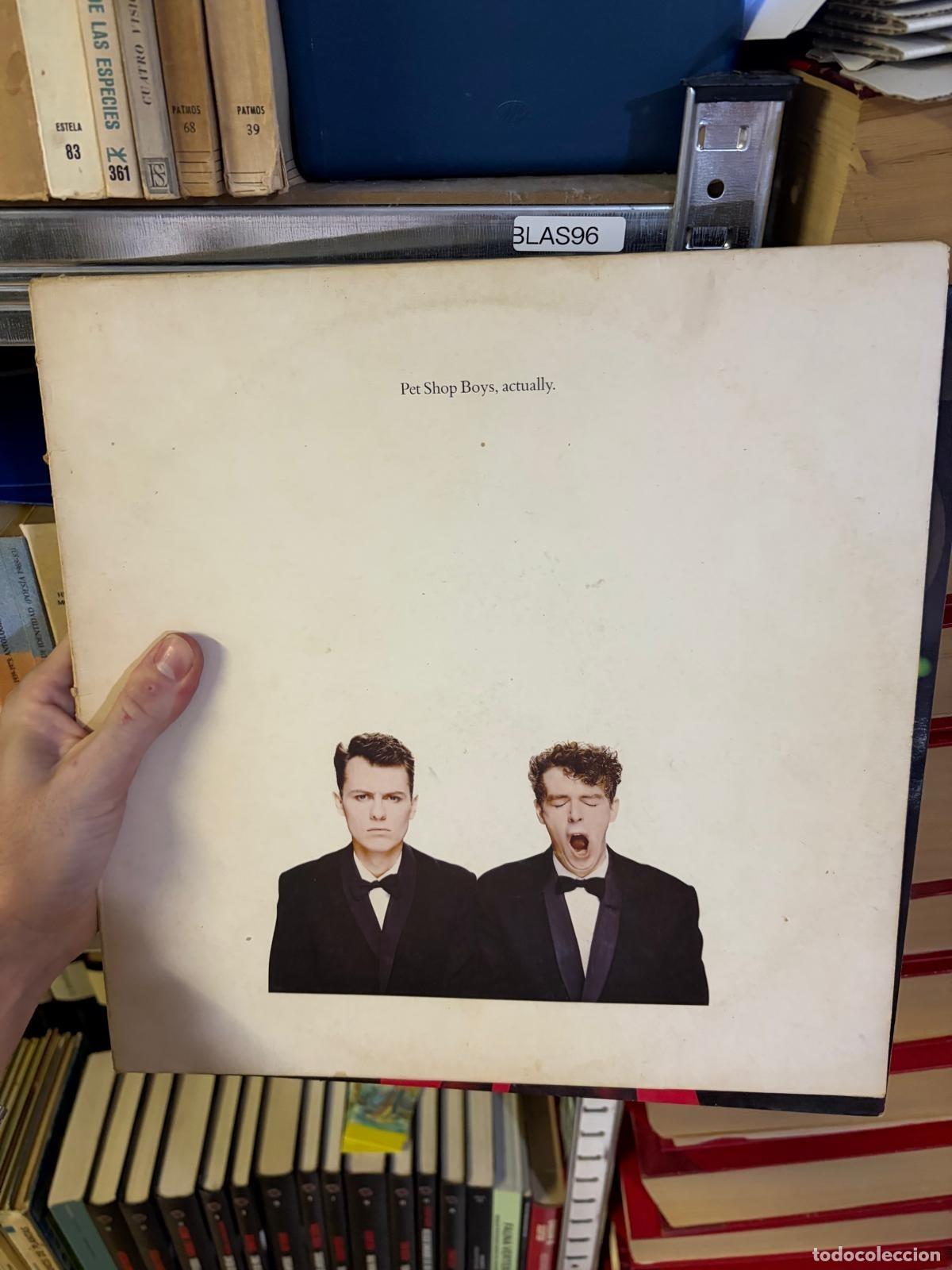 Discos de vinilo: BLAS96 Pet Shop Boys Actually DISCO VINILO SINGLE