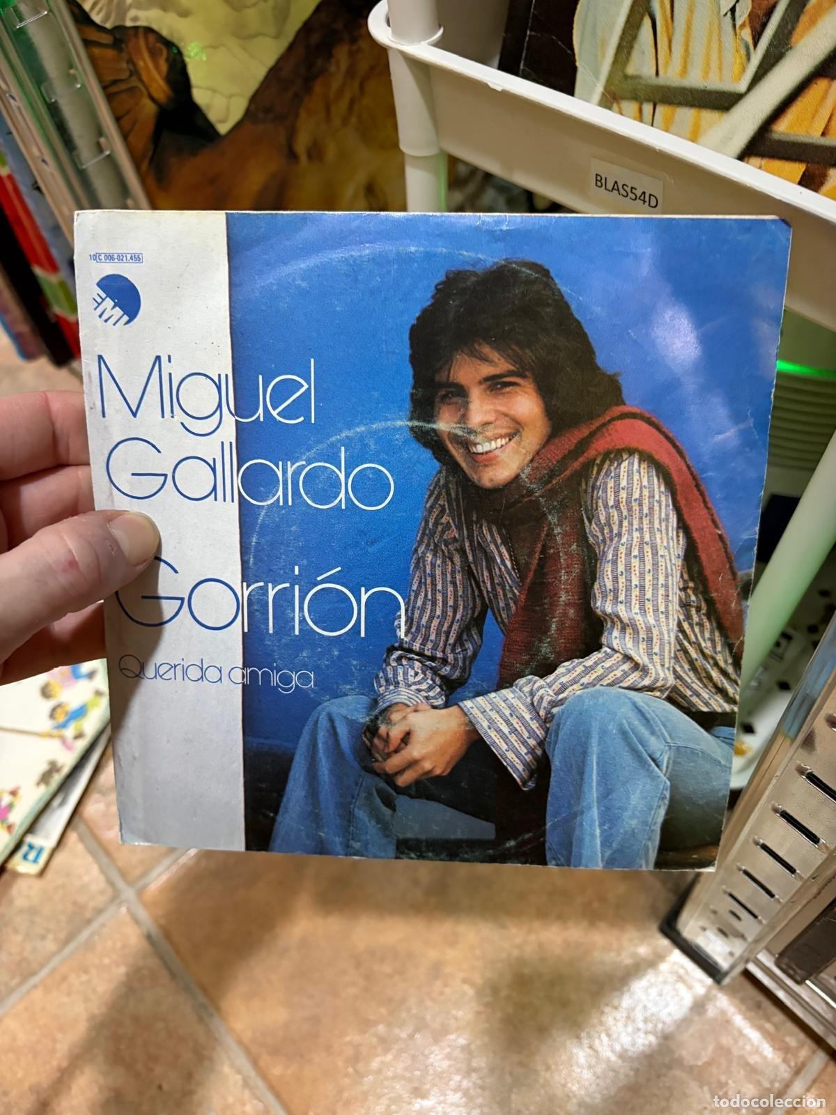 Discos de vinilo: BLAS54D DISCO VINILO SINGLE Miguel Gallardo Mi vida. Mi canci&oacute;n