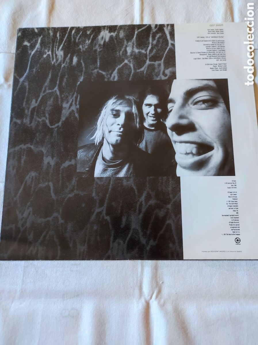 Discos de vinilo: NIRVANA - NEVERMIND (1991) - Foto 4
