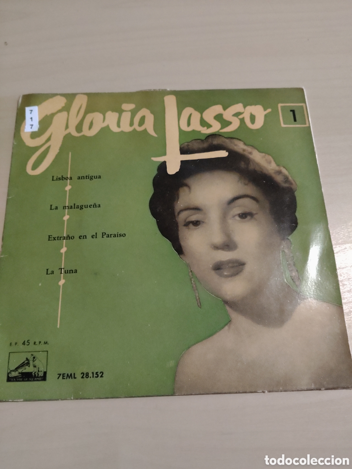 Discos de vinilo: MV717 gloria lasso MINI VINILO