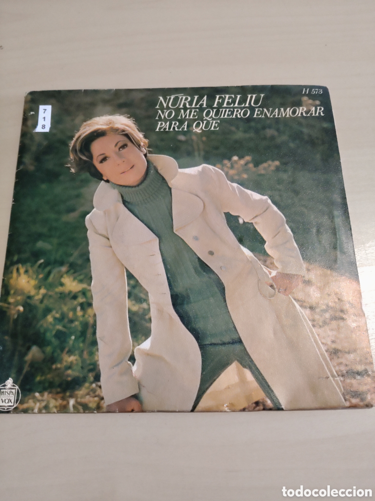 Discos de vinilo: MV718 Nuria Feliu no me quiero enamorar para que MINI VINILO