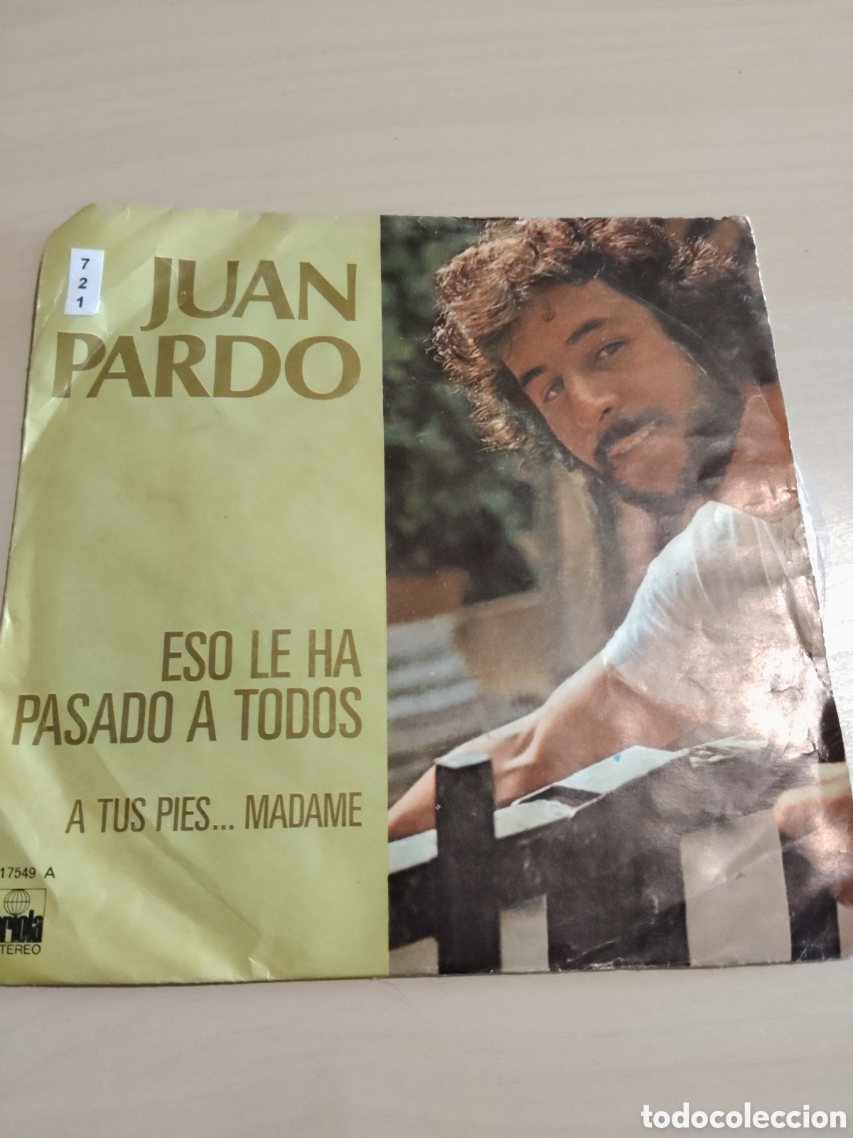 Discos de vinilo: MV721 Juan Pardo eso le ha pasado a todos MINI VINILO