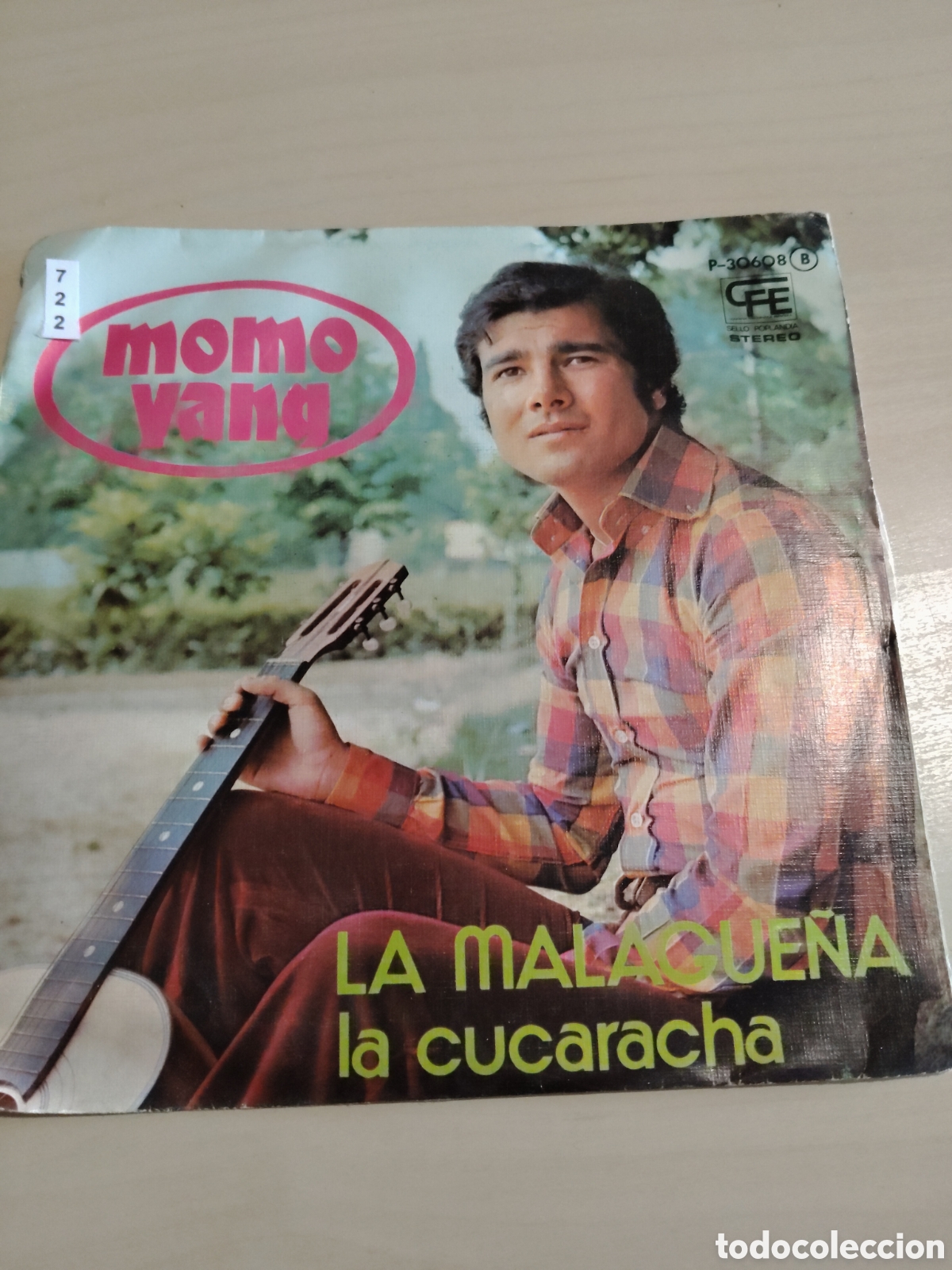 Discos de vinilo: MV722 Momo vang la malague&ntilde;a la cucaracha MINI VINILO