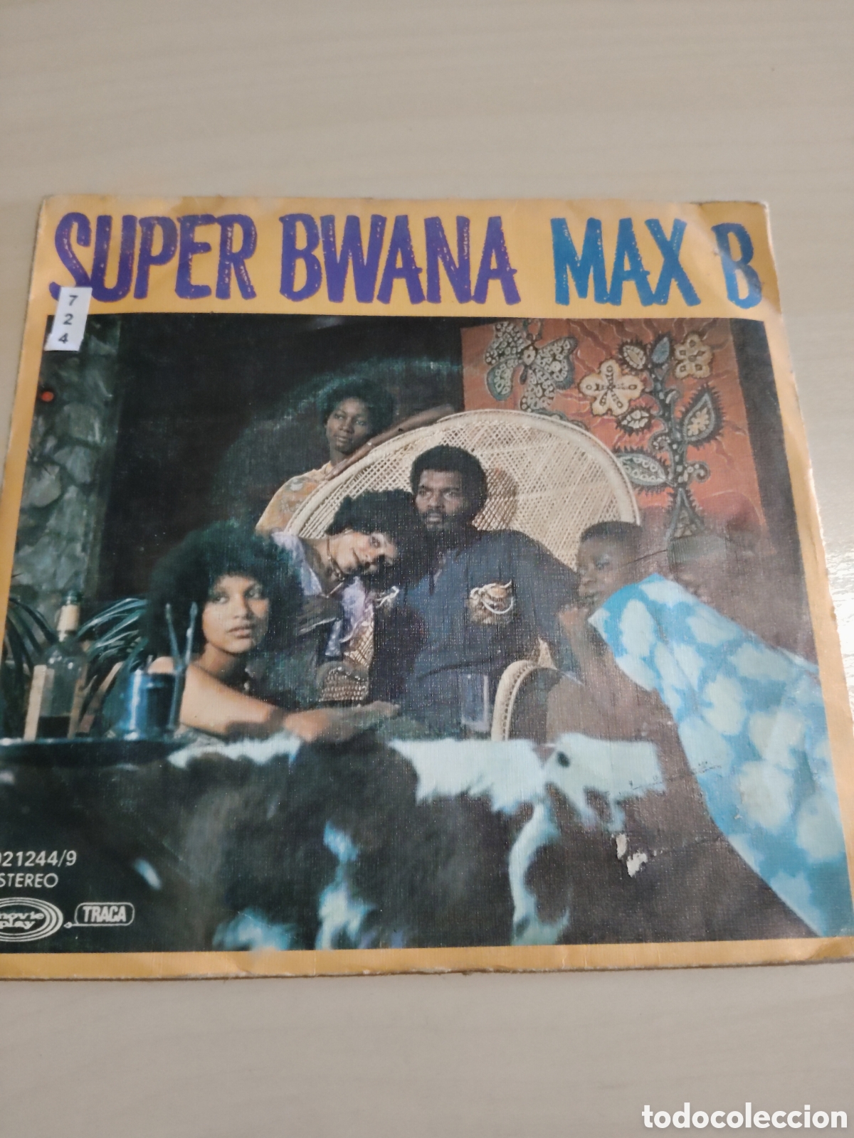 Discos de vinilo: MV724 super bwana max b MINI VINILO