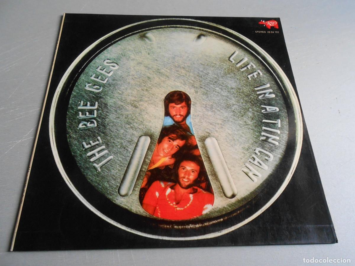 Discos de vinilo: BEE GEES, THE - LIFE IN A TIN CAN - LP, SAW A NEW MORNING + 7, A&Ntilde;O 1972, RSO 23 94 102