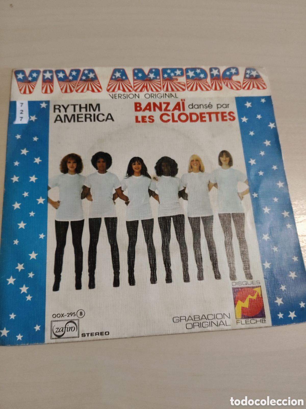 Discos de vinilo: MV727 rythm Am&eacute;rica banzai les clodettes MINI VINILO