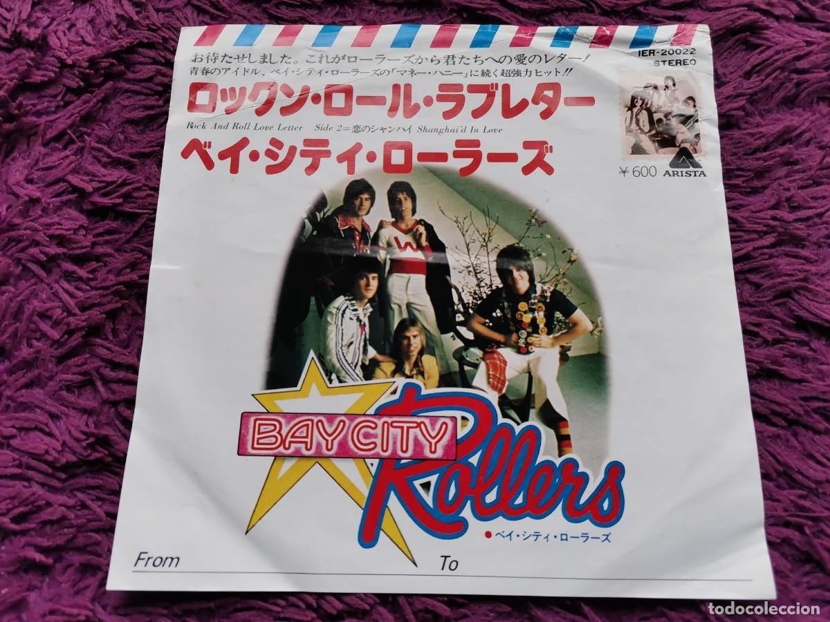 Discos de vinilo: Bay City Rollers &ndash; Rock And Roll Love Letter Vinilo 7&rdquo; Single 1976 Japan IER-20022