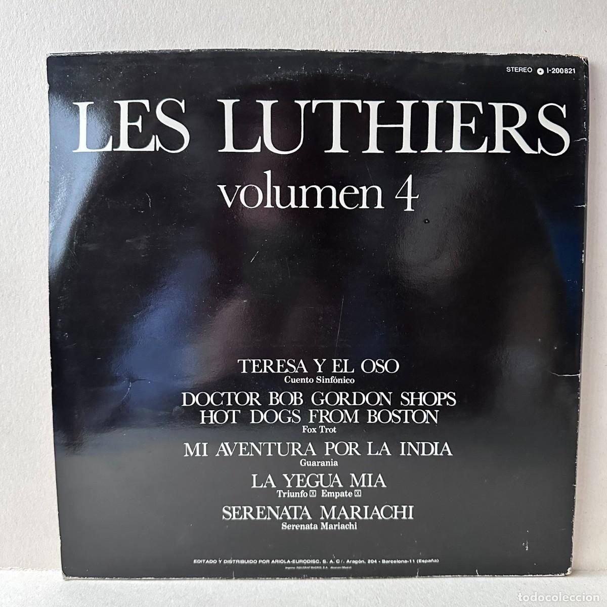 Discos de vinilo: Les Luthiers - Volumen 4 (LP) - Foto 3