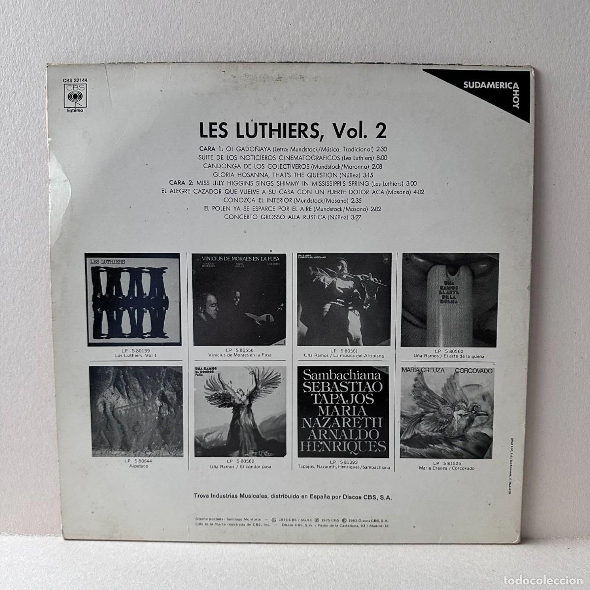 Discos de vinilo: Les Luthiers - Vol. 2 (LP) - Foto 3
