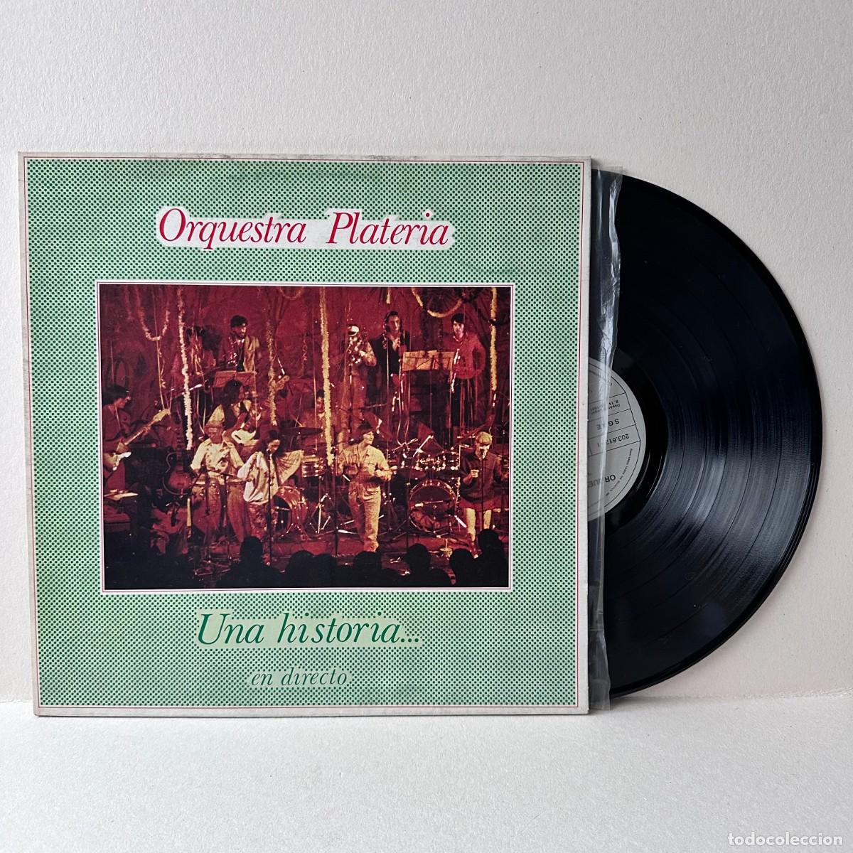 Discos de vinilo: Orquestra Plateria - Una Historia... (En Directo) (LP)
