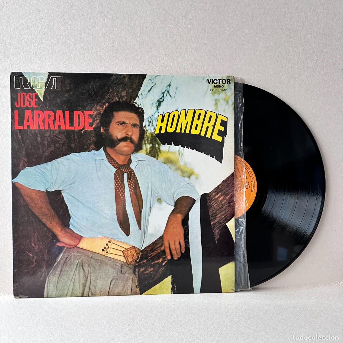 Discos de vinilo: Jos&eacute; Larralde - Hombre (LP) - Foto 1
