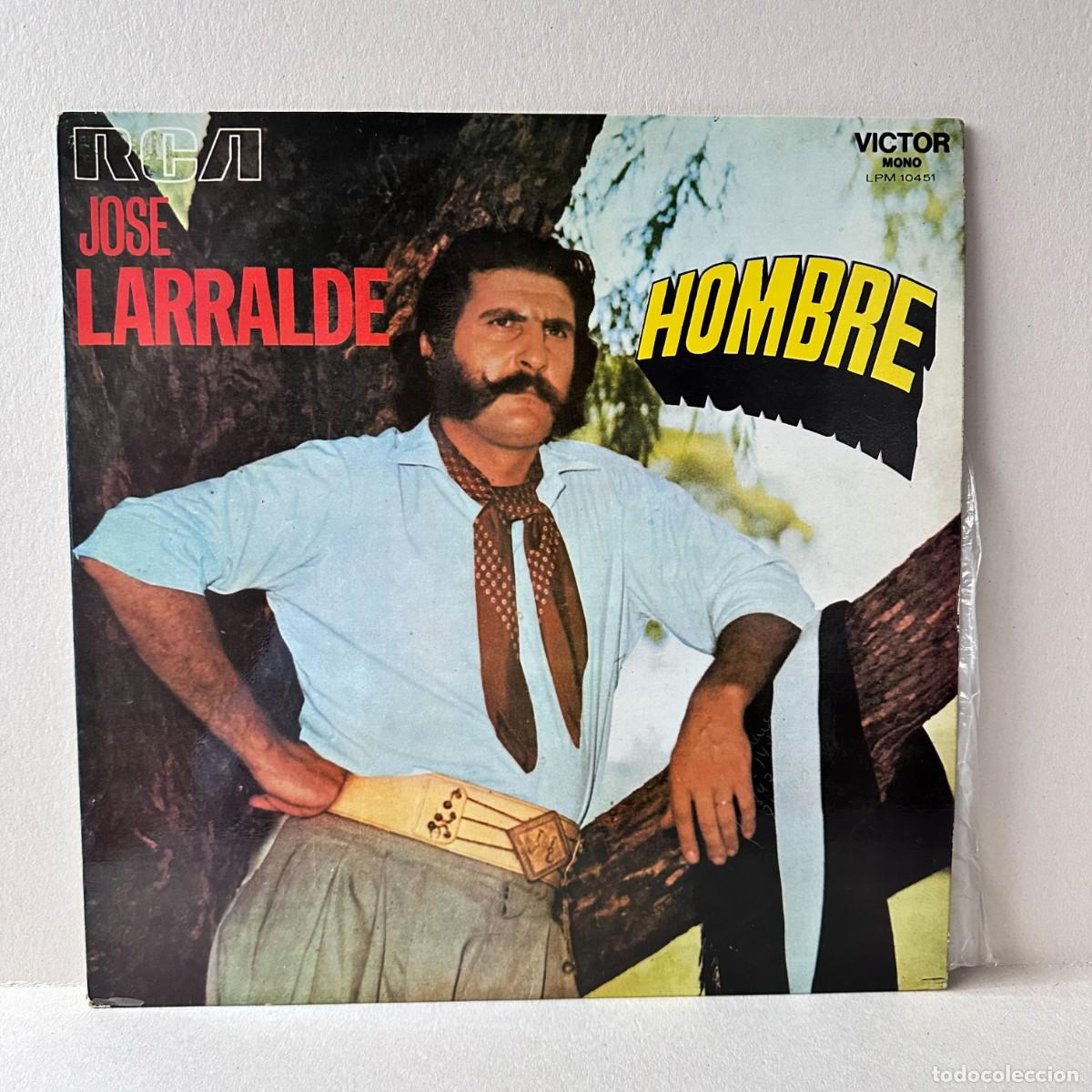 Discos de vinilo: Jos&eacute; Larralde - Hombre (LP) - Foto 2