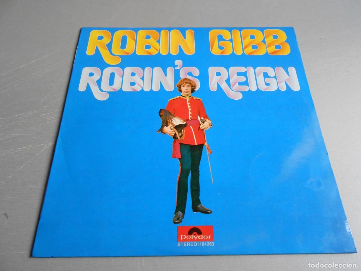 Discos de vinilo: ROBIN GIBB - ROBIN&acute;S REIGN -, LP, AUGUST OCTOBER + 11, A&Ntilde;O 1970, POLYDOR 11 84 363