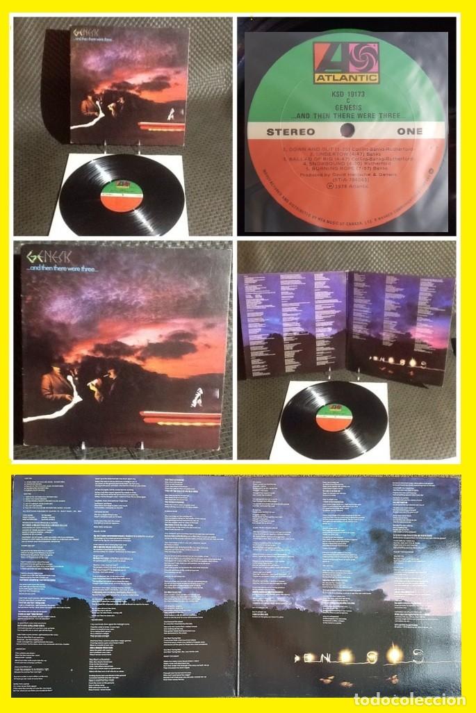 Discos de vinilo: GENESIS / and then there were there 1978 !! RARA 1&ordf; ORIG. EDIT. CANADA !! TODO EXCELENTE !!