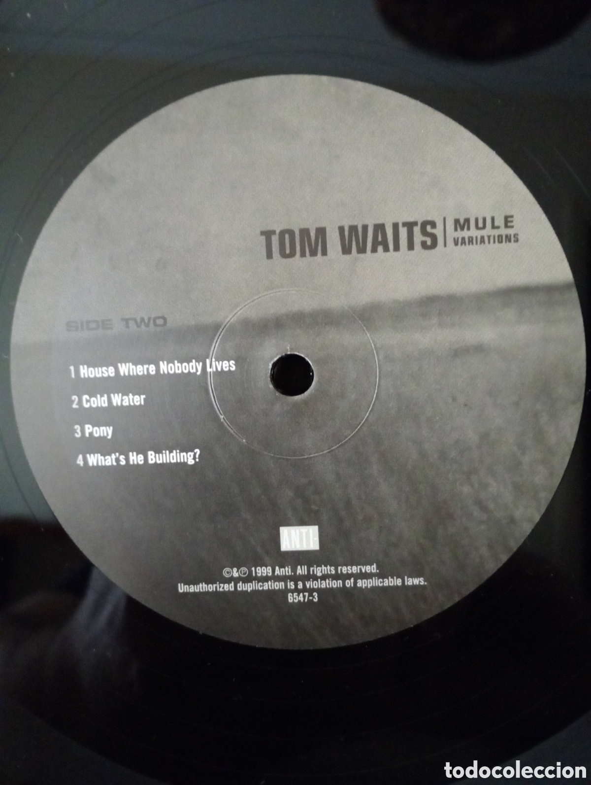 Discos de vinilo: Tom Waits, Mule Variaruons 1999. 2LP - Foto 4