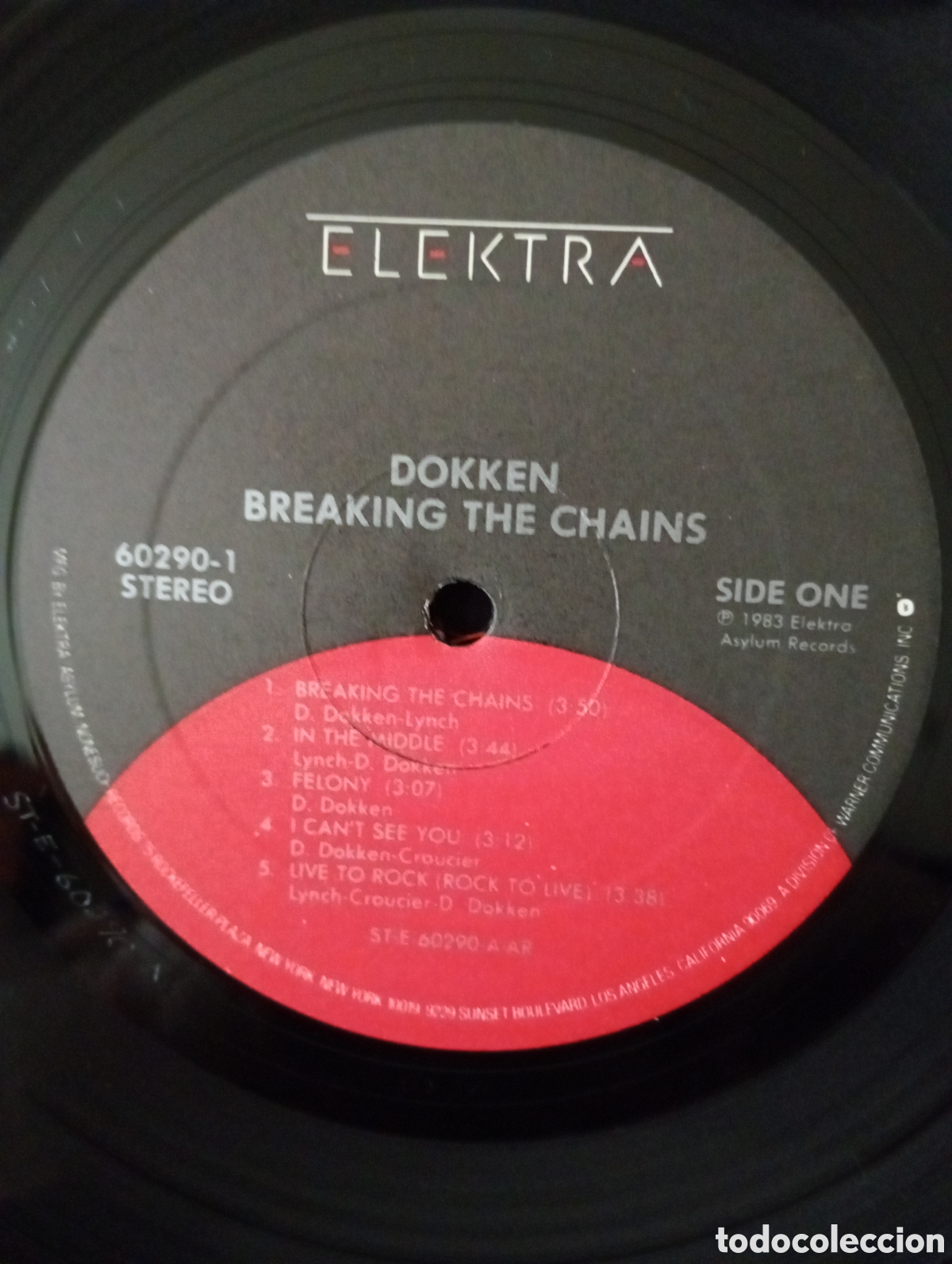 Discos de vinilo: Dokken, breaking the chaing 1983 USA. - Foto 3