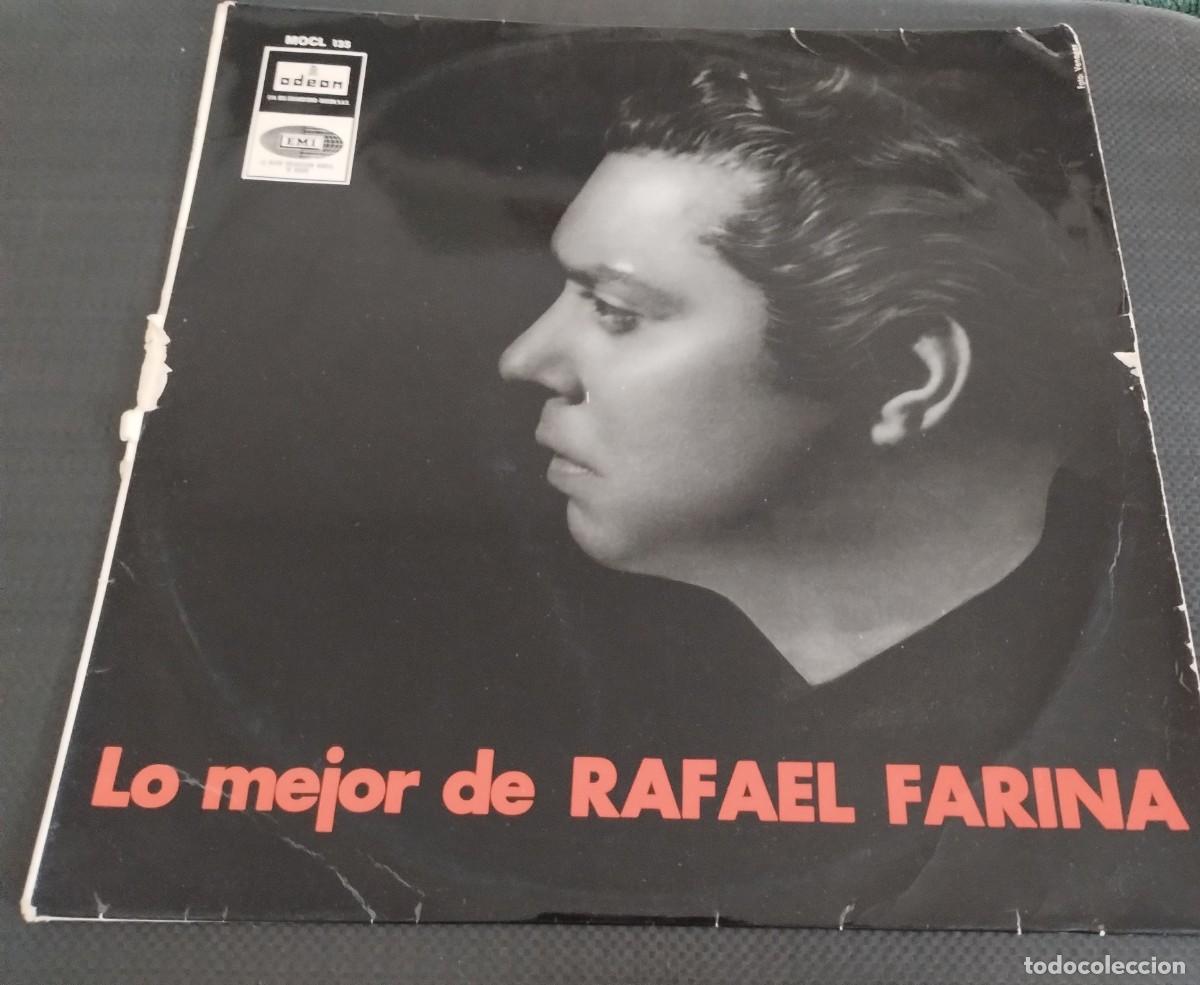 Discos de vinilo: Vinilo de Rafael Farina &rdquo;Lo Mejor de Rafael Farina&rdquo;