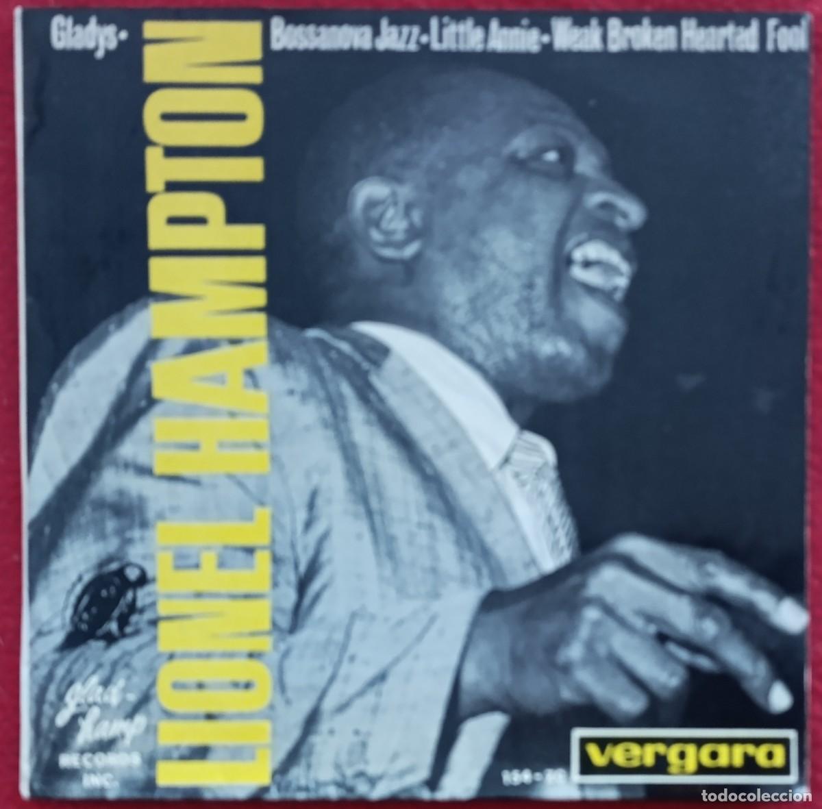 Discos de vinilo: LIONEL HAMPTON &ndash; GLADYS 7&rdquo; EP 1964 VERGARA - MUY RARO!! JAZZ