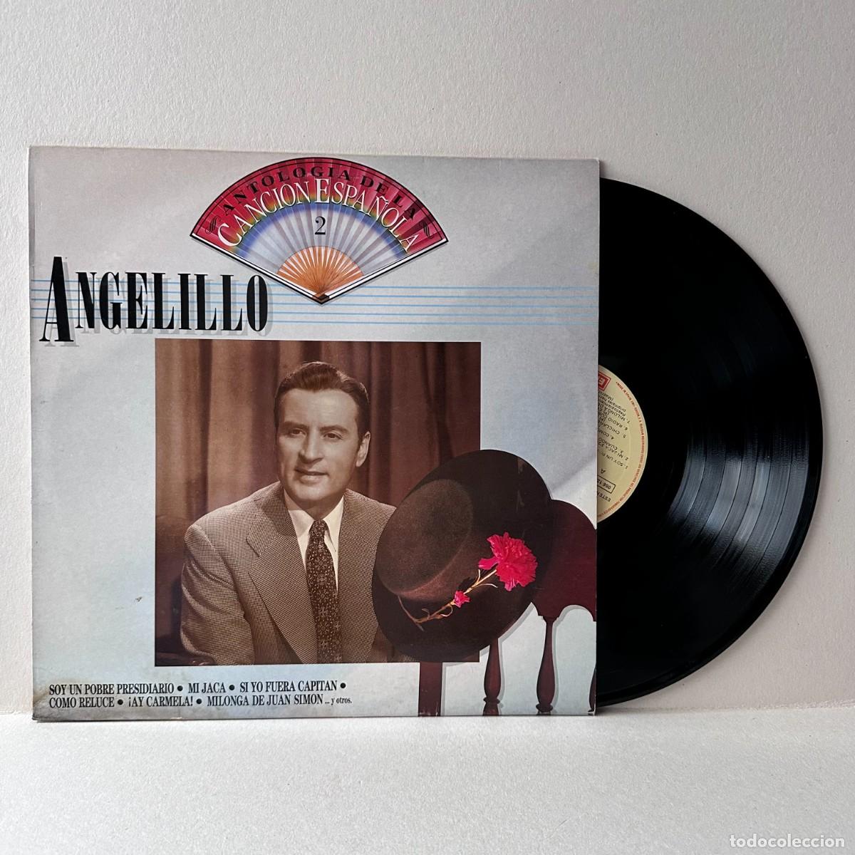 Discos de vinilo: Angelillo - Antolog&iacute;a De La Canci&oacute;n Espa&ntilde;ola Vol. 2 (LP)