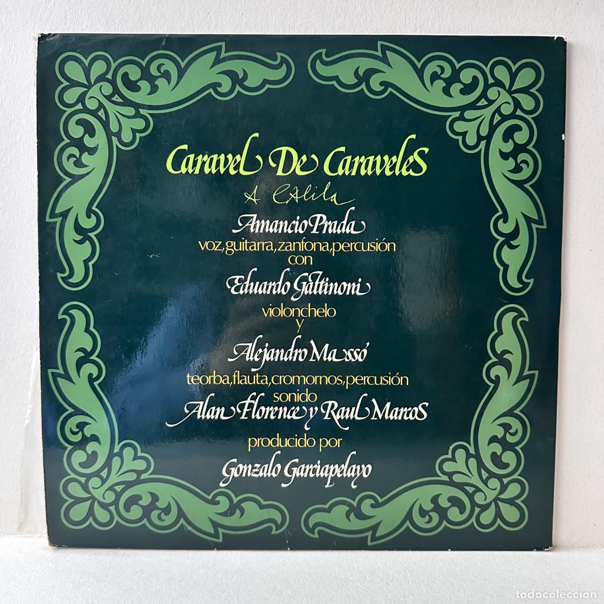 Discos de vinilo: Amancio Prada - Caravel De Caraveles (LP) - Foto 3