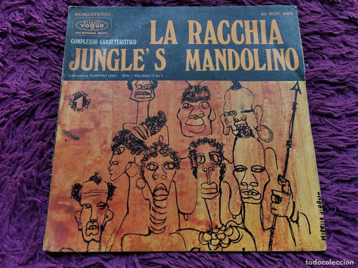 Discos de vinilo: Jungle's Men / Complesso Caratteristico &rdquo;La Racchia&rdquo; Vinilo 7&rdquo; Single 1972 France 45. NUV. 4098