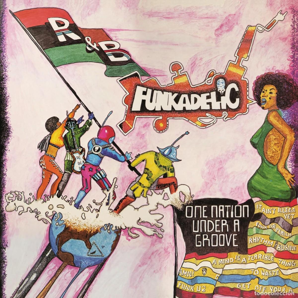 Discos de vinilo: 2LP FUNKADELIC ONE NATION UNDER A GROOVE VINILO GEORGE CLINTON FUNK