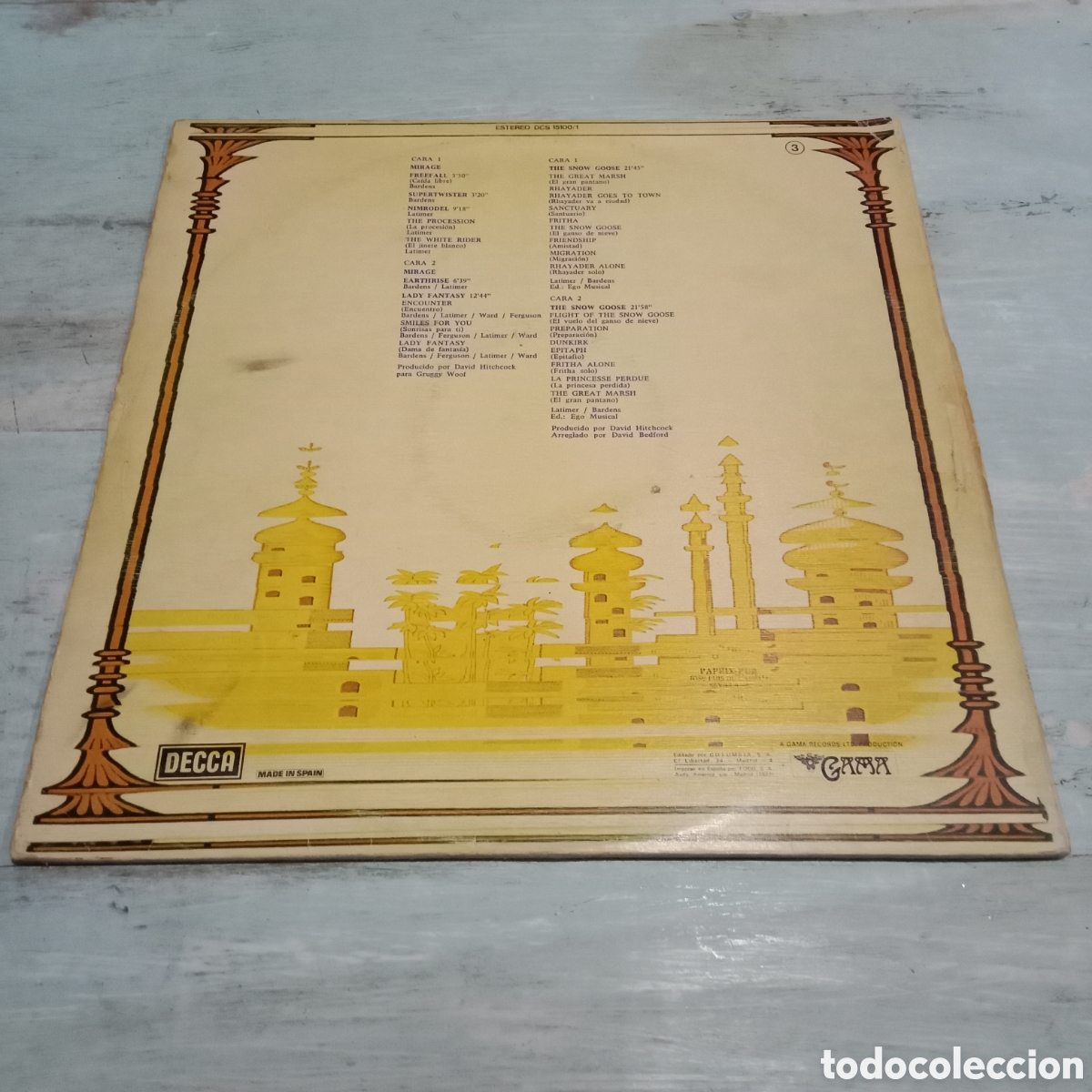 Discos de vinilo: CAMEL - CAMEL - LP GATEFOLD - Foto 2