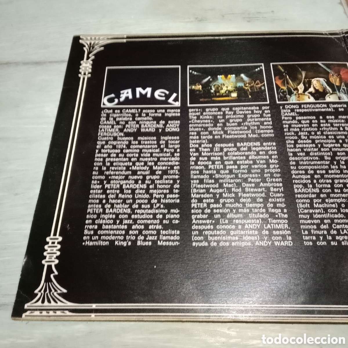 Discos de vinilo: CAMEL - CAMEL - LP GATEFOLD - Foto 6