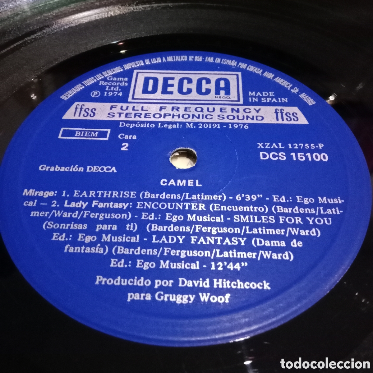 Discos de vinilo: CAMEL - CAMEL - LP GATEFOLD - Foto 10