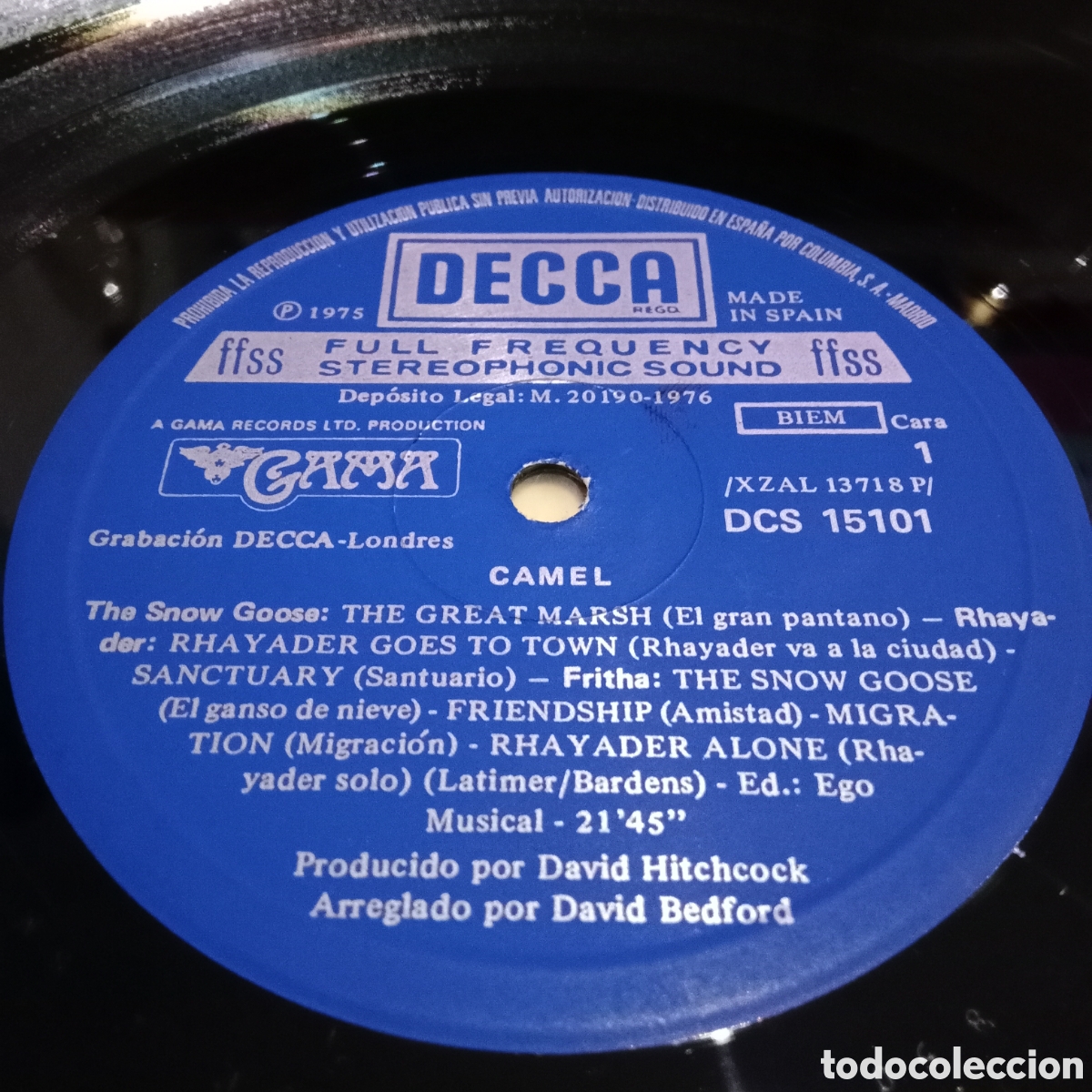 Discos de vinilo: CAMEL - CAMEL - LP GATEFOLD - Foto 11