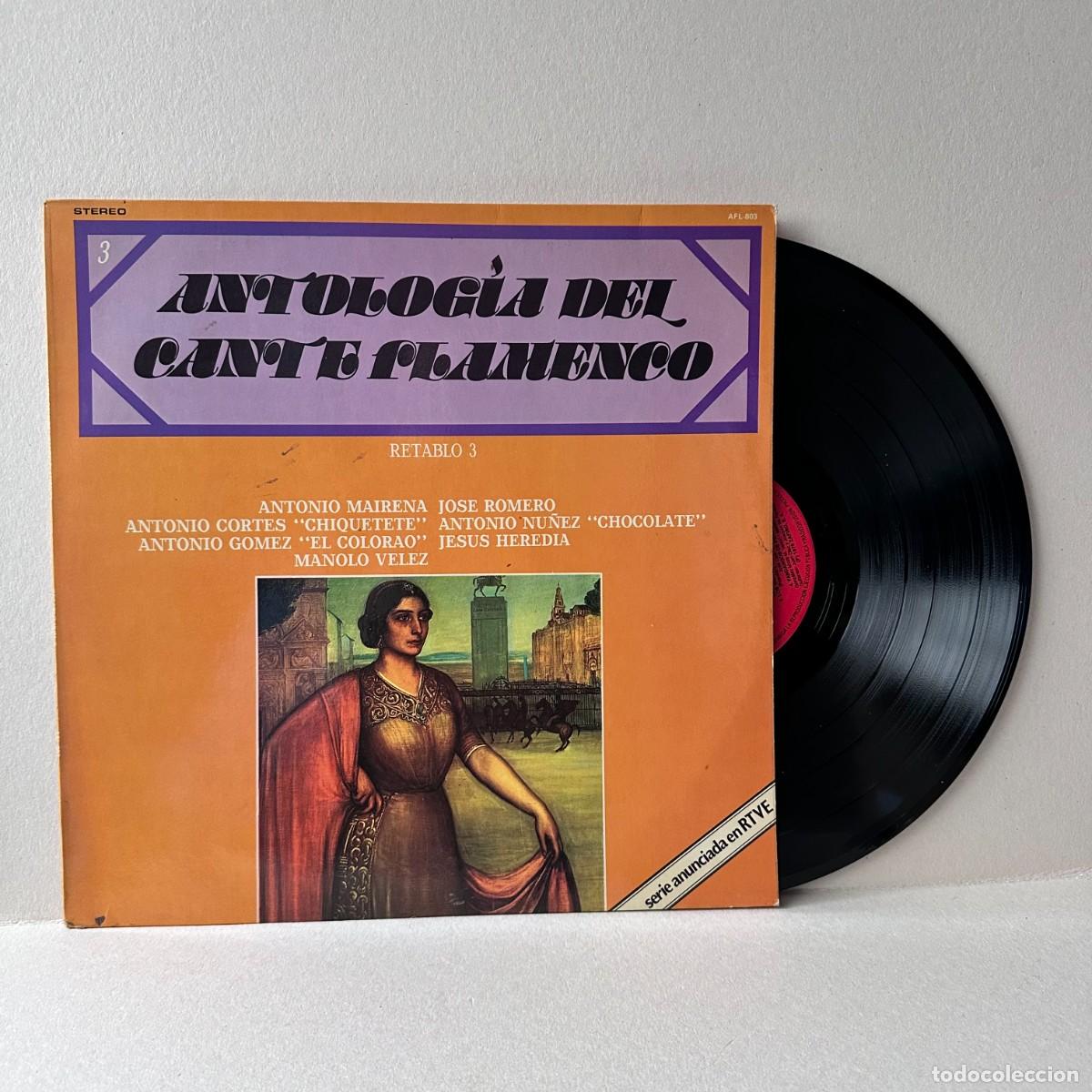 Discos de vinilo: Antolog&iacute;a Del Cante Flamenco: Retablo 3 (LP)