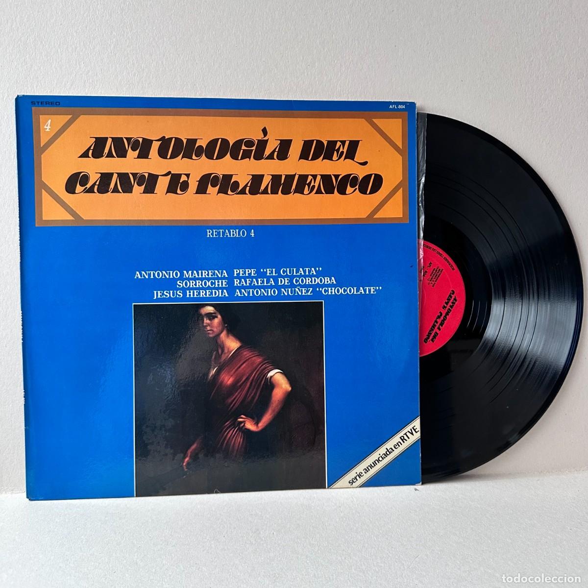 Discos de vinilo: Antolog&iacute;a Del Cante Flamenco: Retablo 4 (LP)