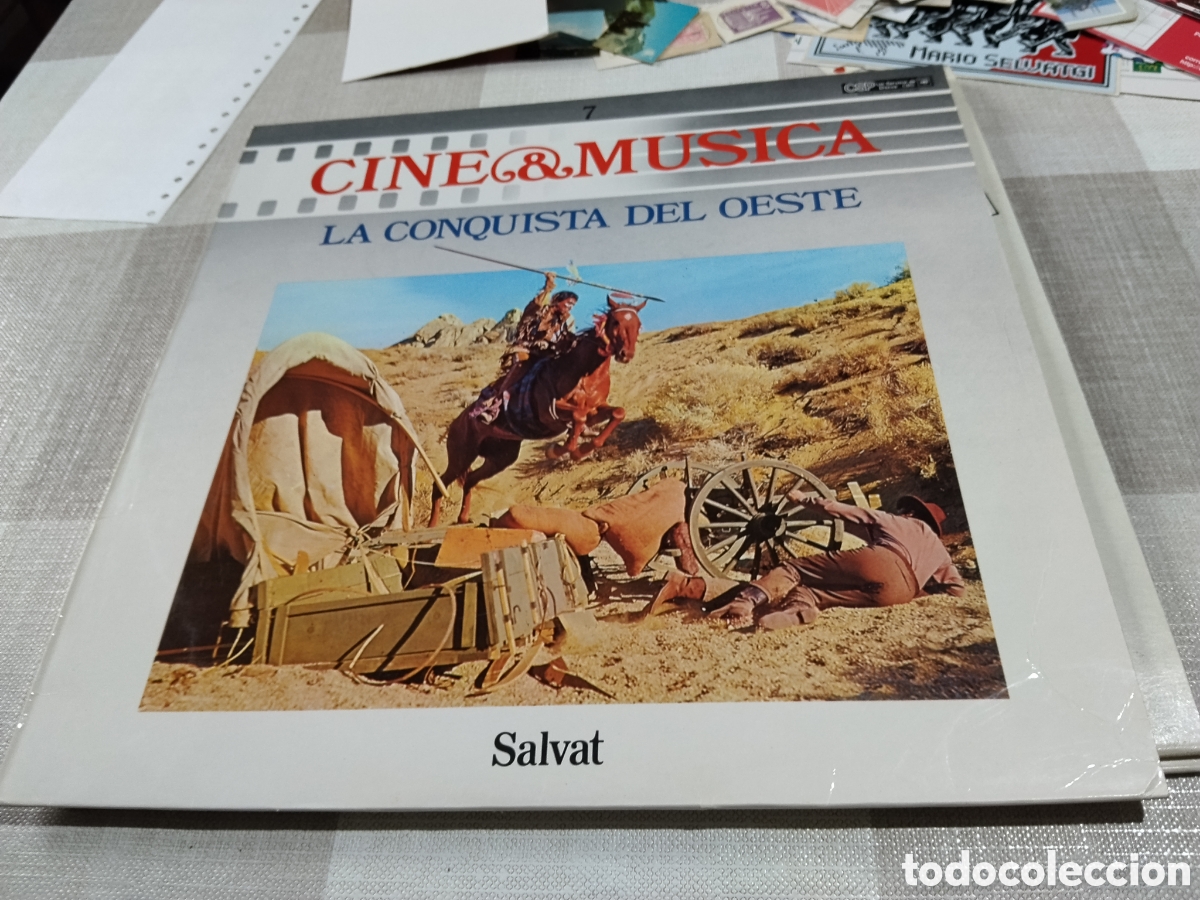 Discos de vinilo: Disco Cine & M&uacute;sica La conquista del oeste